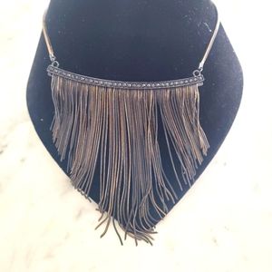 METAL tessel necklace